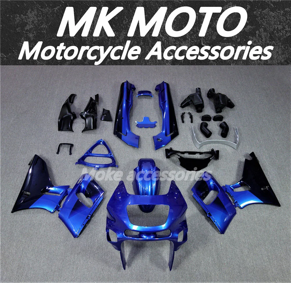 

Moke moto Motorcycle Fairings Kit Fit ZZR400 93-07 ZZR600 98-03 Bodywork Set High Quality ABS Injection Blue New
