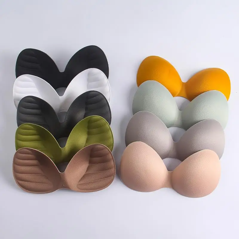 Swimsuit Padding Inserts Women Clothes Accessories Foam Triangle Sponge Pads Chest Cups Breast Bra Inserts Chest Pad