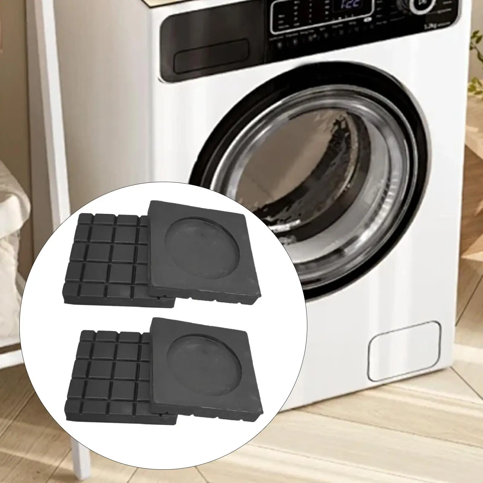 4 шт. шайба, антивибрационные накладки, стабилизаторы, шумопоглощающие резиновые опорные коврики для ног, амортизатор для столовой, мебели, кровати