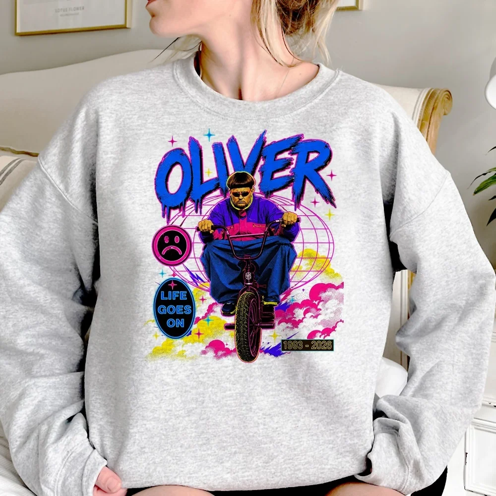 Oliver Tree women sweatshirt harajuku hoodie womens fashion y2k sweater unisex pullover
