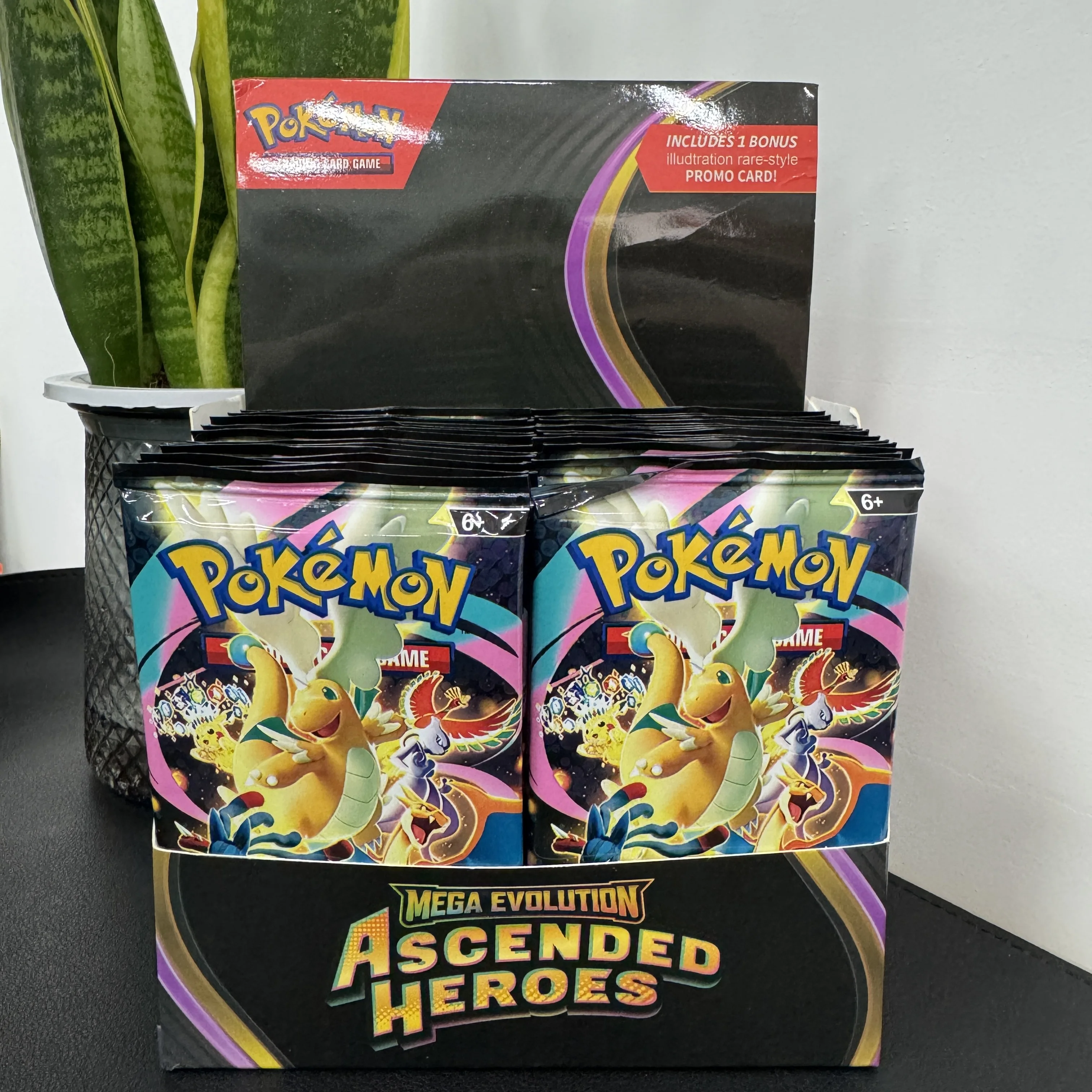 12/18/36 Packs English TCG: Mega Evolution Perfect order Phantasmal Flames Ascended Heroes Booster Box Pakemonnn card