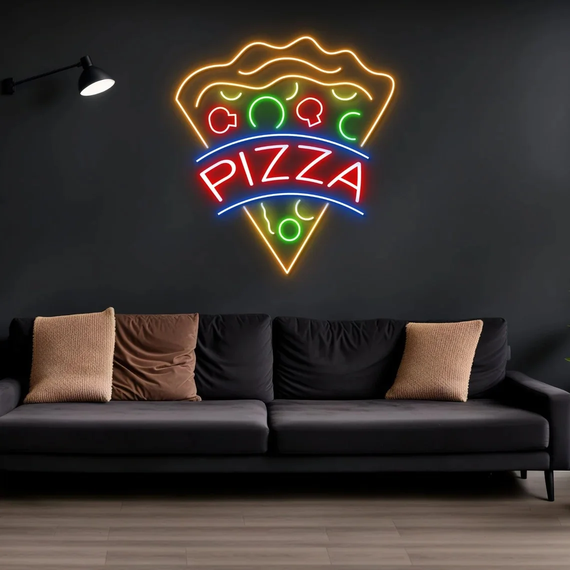 

Pizza Slice Neon Sign Pizza Slice Led Sign Pizza Shop Restaurant Decor Neon Sign