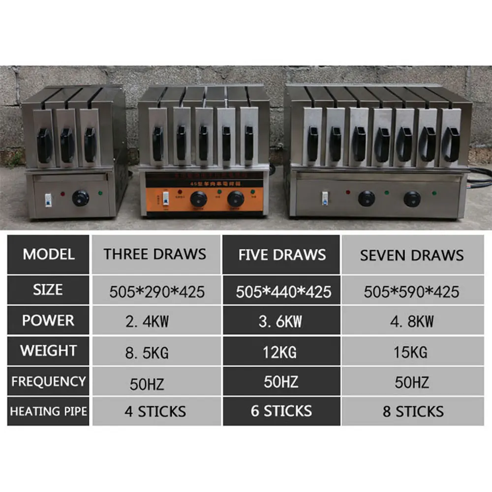 ไฟฟ้า BBQ Kebab ย่างเครื่องหมุนอัตโนมัติ Smokeless Grill Compact & Portable Non-Stick ย่างเตาอบ