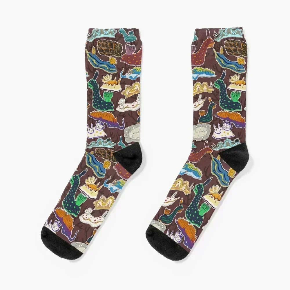 

Nudibranchia Socks heated Stockings professional running luxe Socks Girl Men's