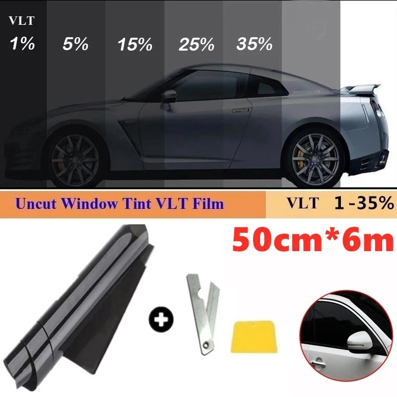 

Пленка для защиты автомобильных окон, 50 см X 6 м
