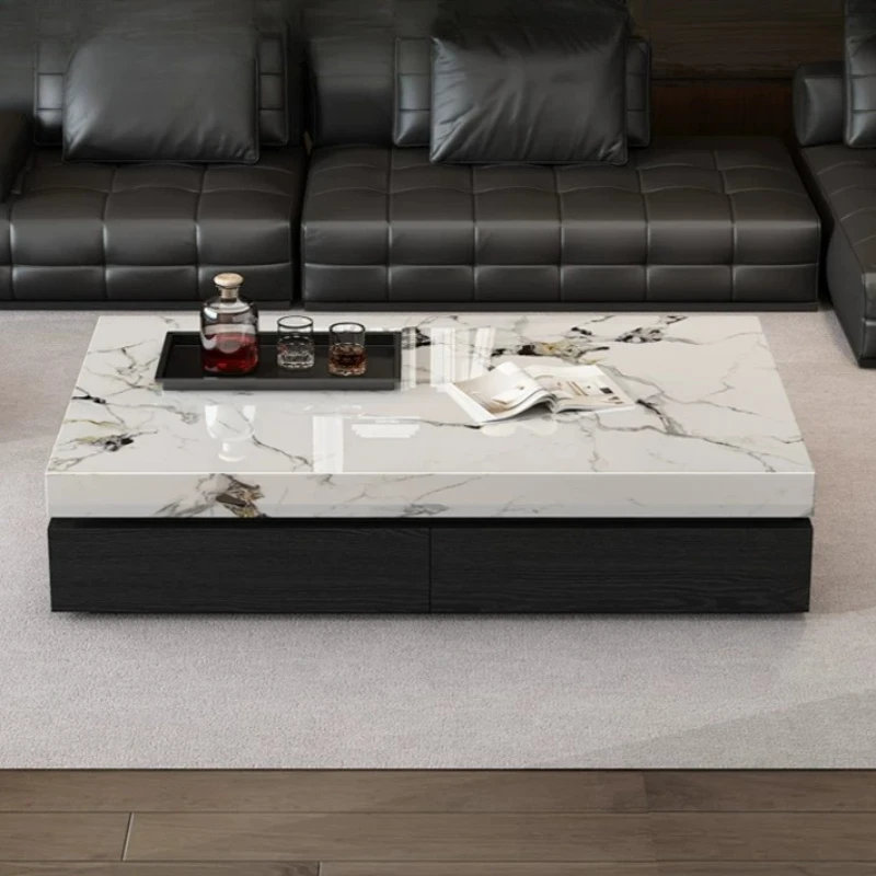 Sofas Storage Coffee Tables Salons Decor Corner Drink Coffee Tables Black Classic Mesa De Centro Sala Mid Century Furniture