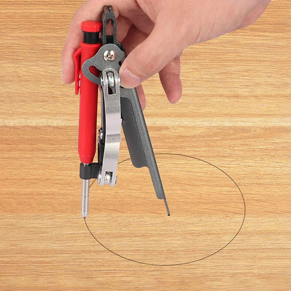 

Aluminum Alloy Multi function Scribing Tool Woodworking Scriber Marking Gauge Maker Contour Gauge for Carpenters