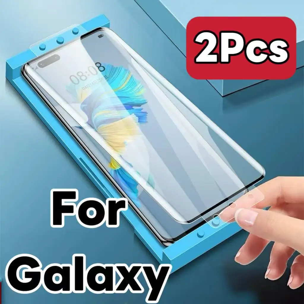 

2Pcs High-Definition Screen Protector for Galaxy Series Not Tempered Glass