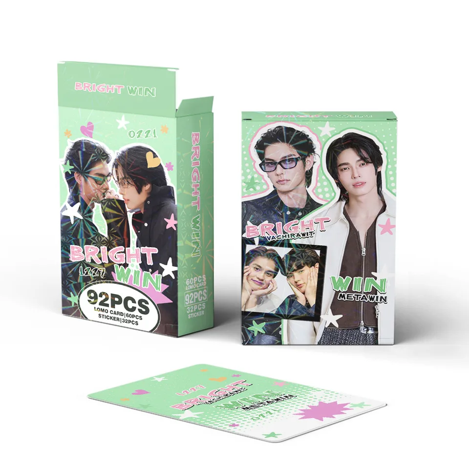 brightwin　F4 Thailandトレカセット　台湾 92PCS Thai Drama CP BRIGHTWIN Photo Cards Set - Thai Stars Double