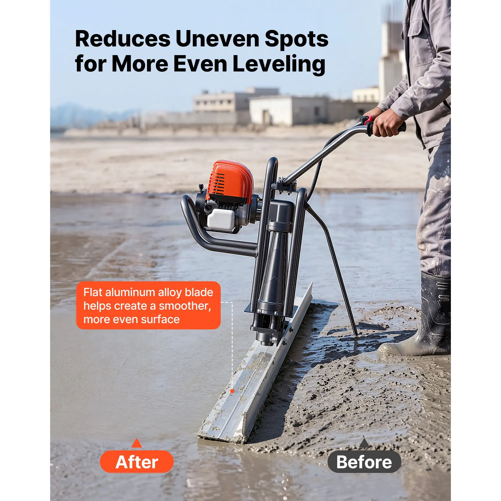 Betonowa maszyna do wyrównywan – Concrete Screed Vibrator recenzja i cena