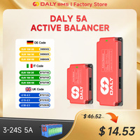 Daly 5A Active Balancer BMS 4S Lifepo4 Battery Equalizer 24V 8S 16S Balancing Board 18650 for Battery Packs 10S 12S 13S 14S 15S