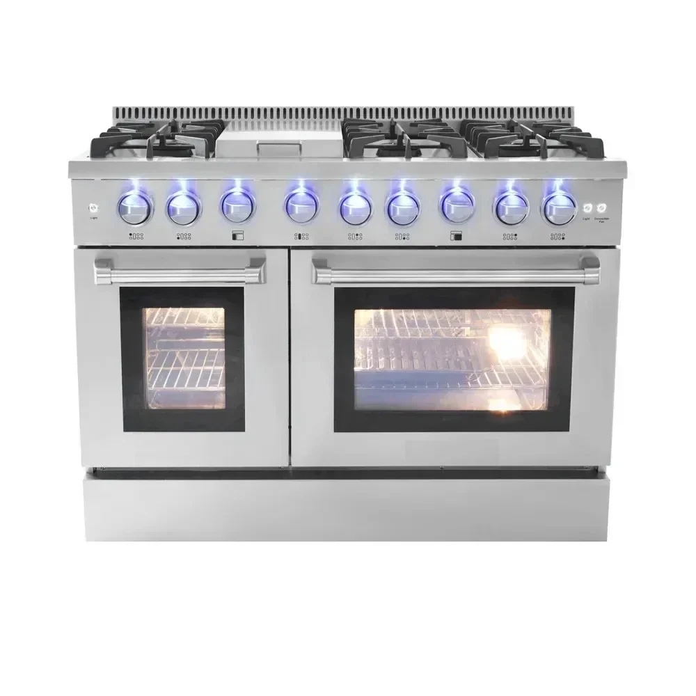 Commercial Family Restaurant Gas Range Cooking Stove