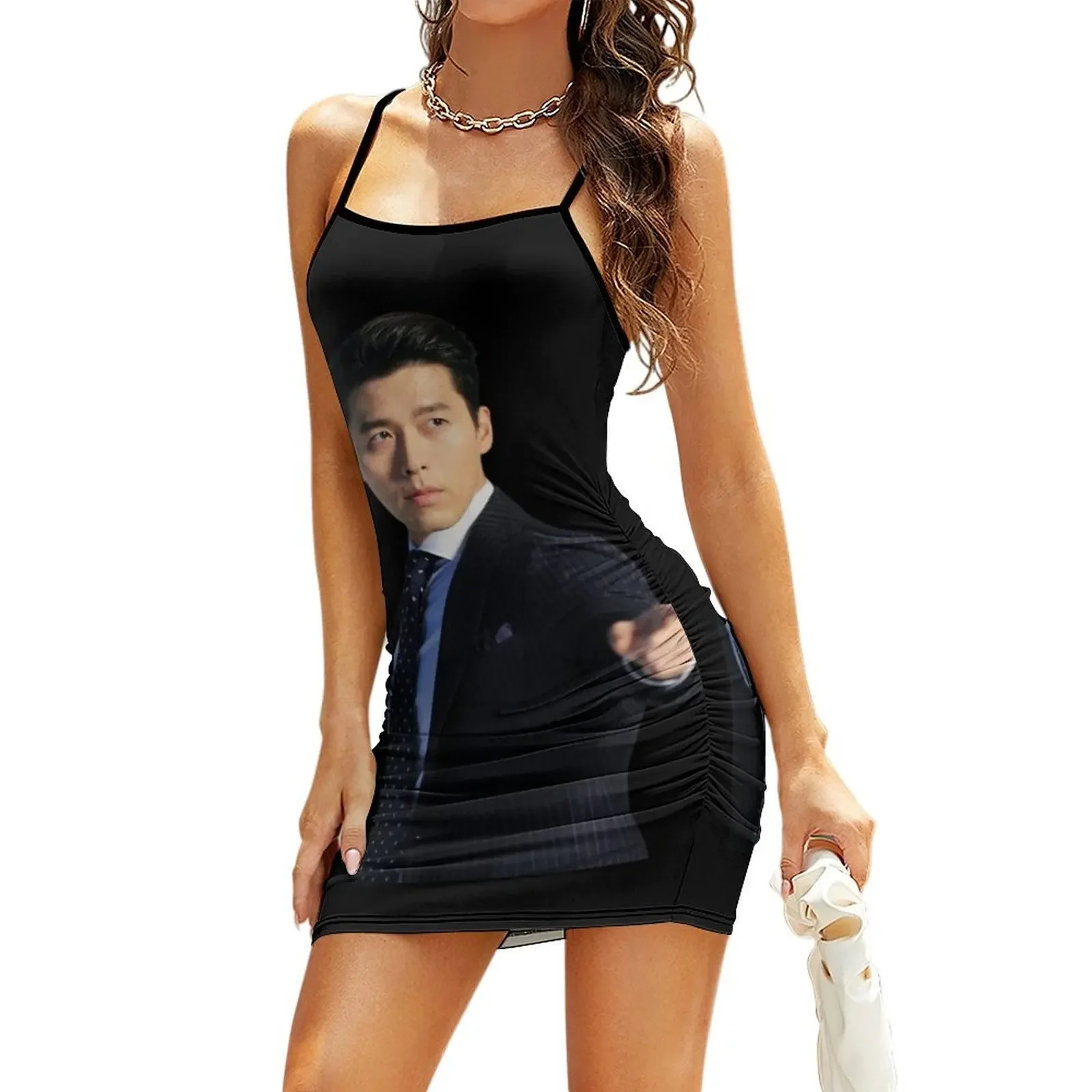 

Hyun Bin Sling Dress women's dresses luxury dress for women 2026 dress summer 2026 women