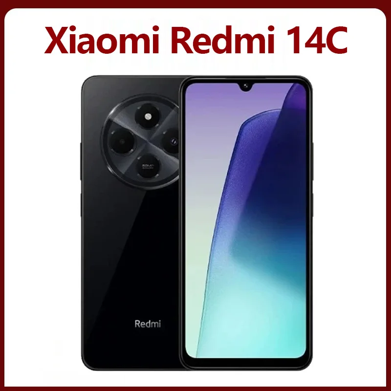 

Смартфон Xiaomi Redmi 14C с погружным 6,88-дюймовым дисплеем 120 Гц, двойной AI-камерой 50 МП и мощным аккумулятором 5160 мАч, глобальная версия