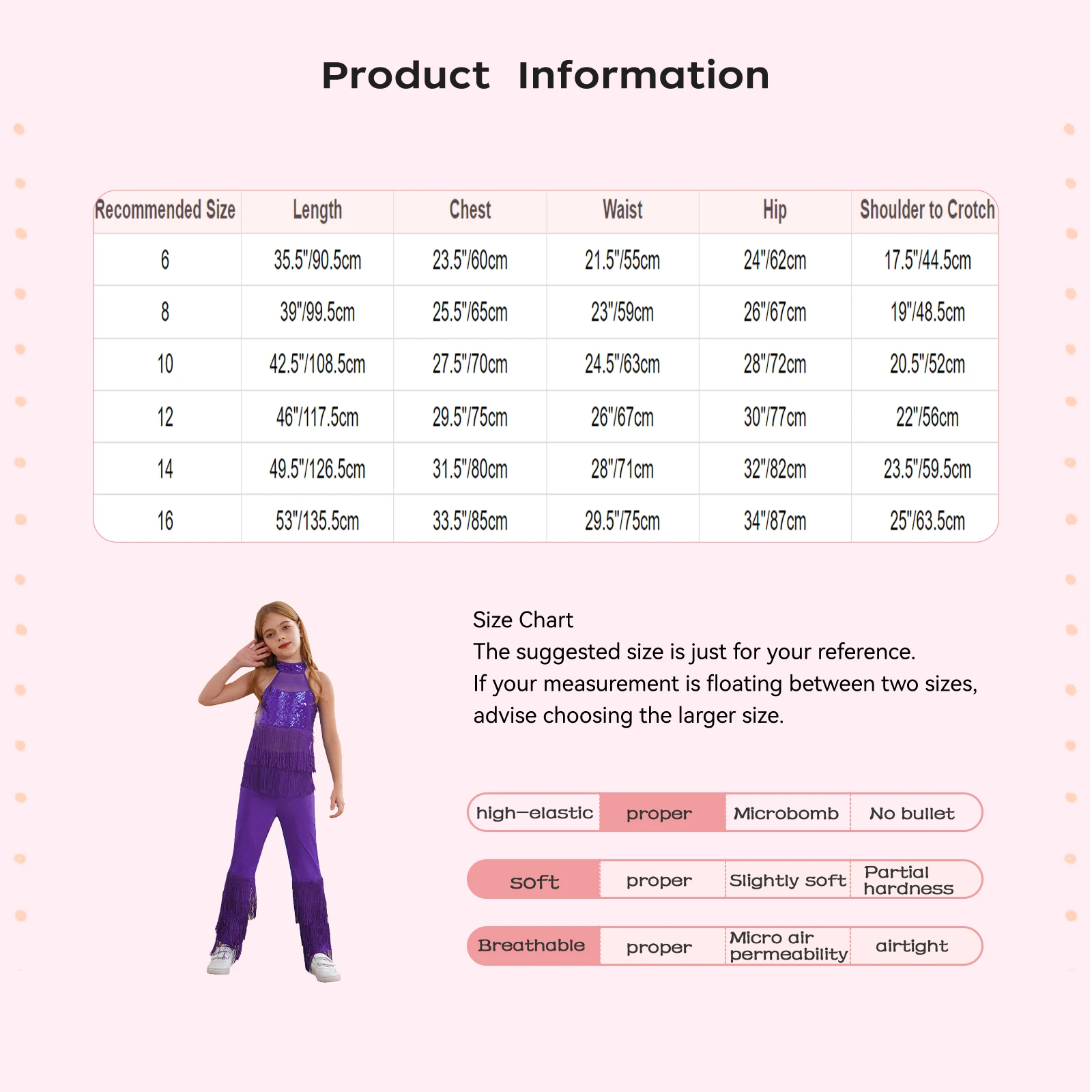 Mädchen Sparky Pailletten Overall Streetwear Kinder Jazz Dance Kostüme Neckholder Tiered Quasten Fransen Body Disco Hippie Kostüm