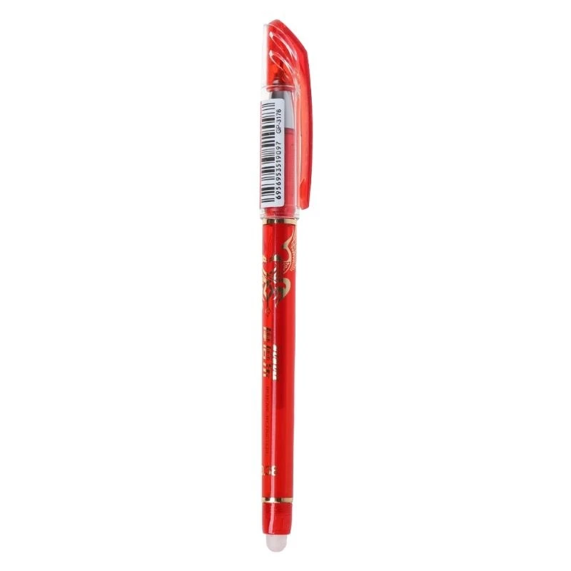 W89C 0.38 mm Pen gel borrable con papelería oficina escuela recargas negras azules rojos