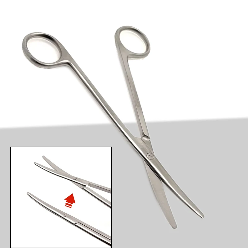 14CM Tc Metzenbaum Scissors Curved Delicate Tissue Cutting Tonsil Blunt Narrow Tips Surgical Operation Theater Surgery Tool