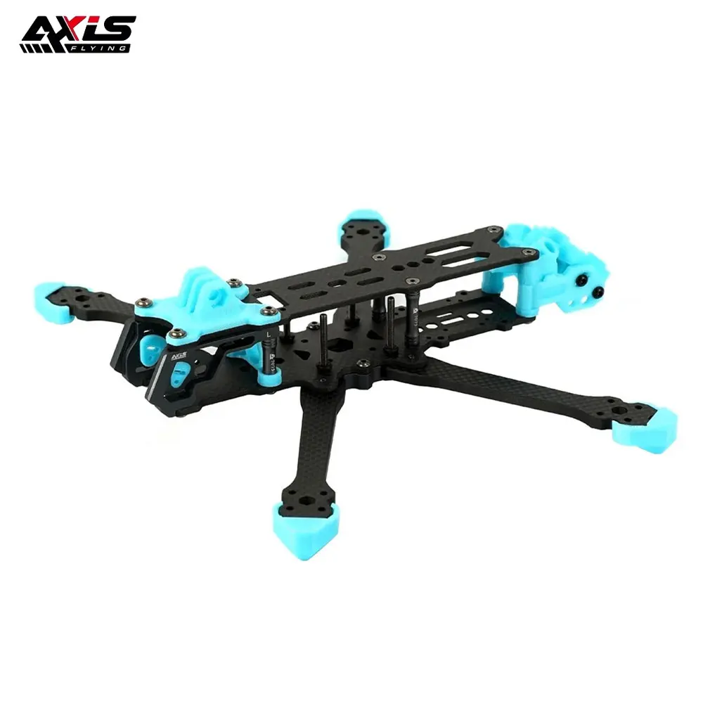 Axisflying Manta5 5 pouces FPV cadre Kits écrasé X 238mm empattement 5mm épaisseur de bras pour RC quadrirotor Freestyle Drone pièces