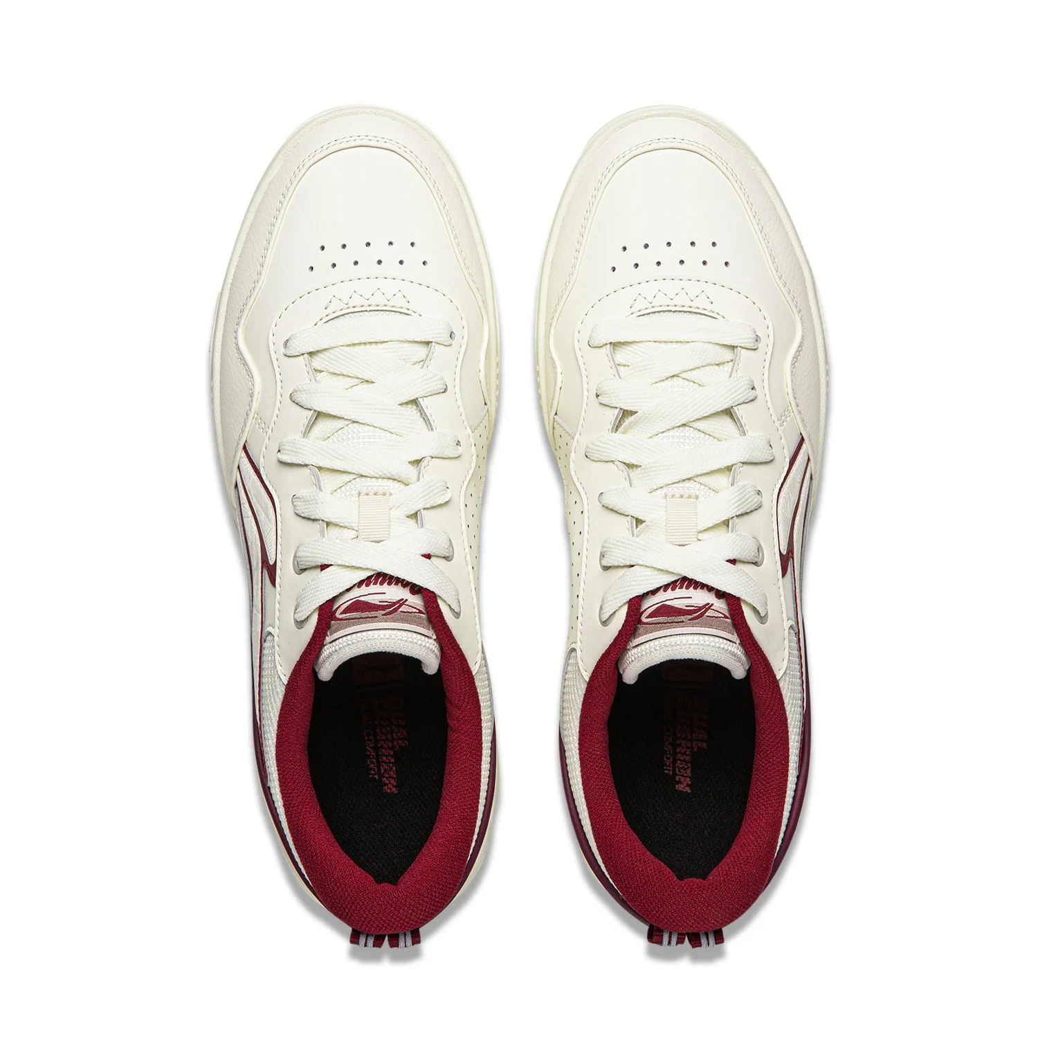 Li-Ning Men's COMMON 80S Lifestyle Shoes DUAL CUSHION Comfortable Soft Street Style LiNing Classic Casual Sneakers AGCW013 image 6