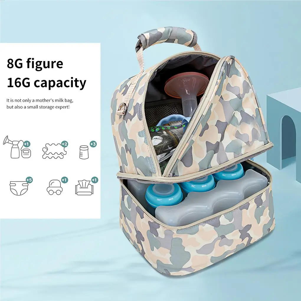 Baby Bottle Cooler Bag Universal Large-capacity Waterproof Insulated Bags