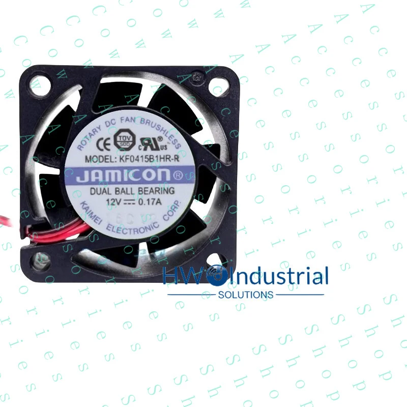 

PP+ 1PC 0.17A 4015 4CM Small Case Cooling Fan KF0415B1HR-R 12V