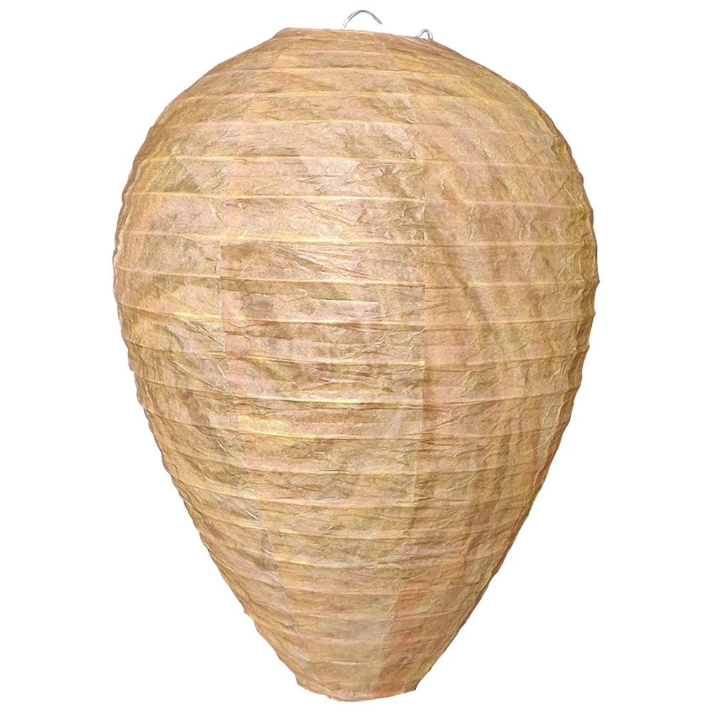 

Фальшивое гнездо для оса шершень, водонепроницаемый репеллент, безопасная поддельная ловушка, безопасная садовая репеллентная ловушка для патио на открытом воздухе