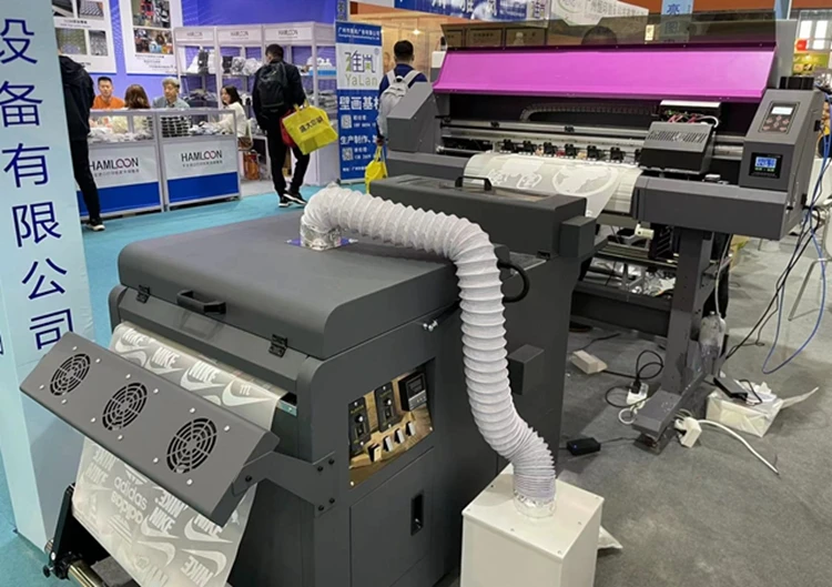 Cheapest 60cm A1 Dtf Printer Printing Machine T Shirt Printing Machine Double Xp600 Dtf Printer With Powder Shaking Machine Ufa