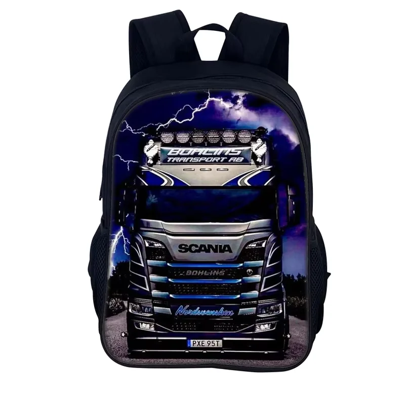 SCANIA Game Backpack School Student Bags 40cm/15.7inch Zipper Book Bags Anime laptop Mochila Children's Birthday Gift