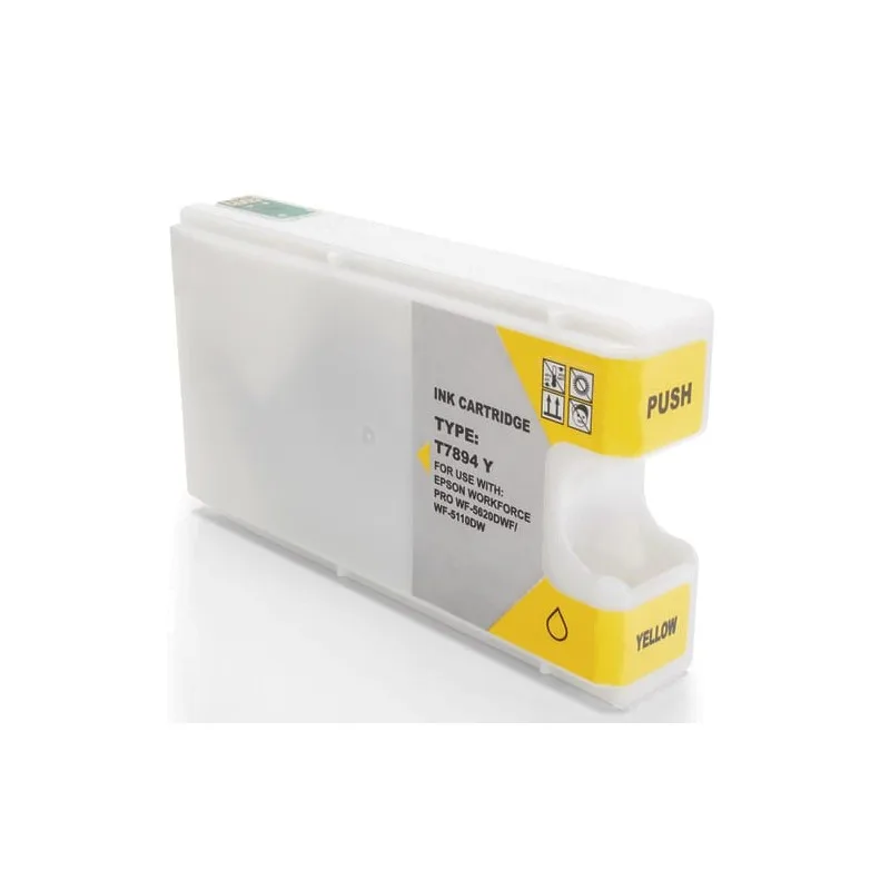 EPSON Premium quality alternative ink cartridge yellow E7894, replaces C13T789440 XET7894CP imprimirbien.com