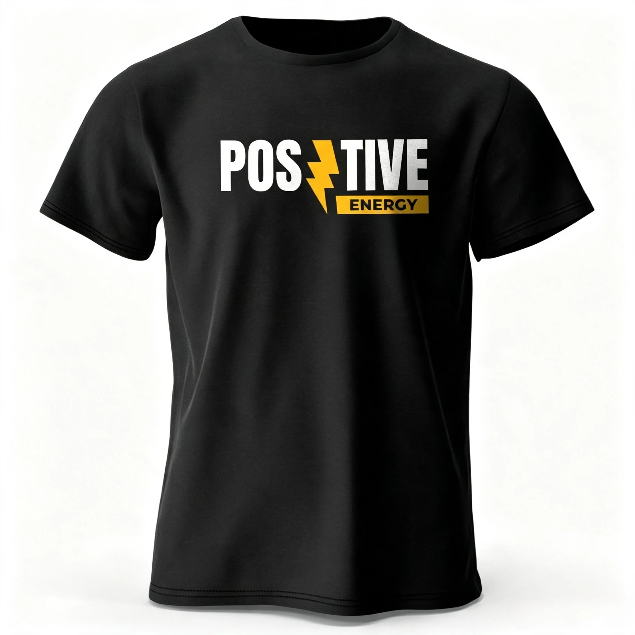 Men's Positive Graphic Short Sleeve T-Shirt Cotton Breathable Vintage Printed Top Tee Men's and Women's Summer Casual Sportswear