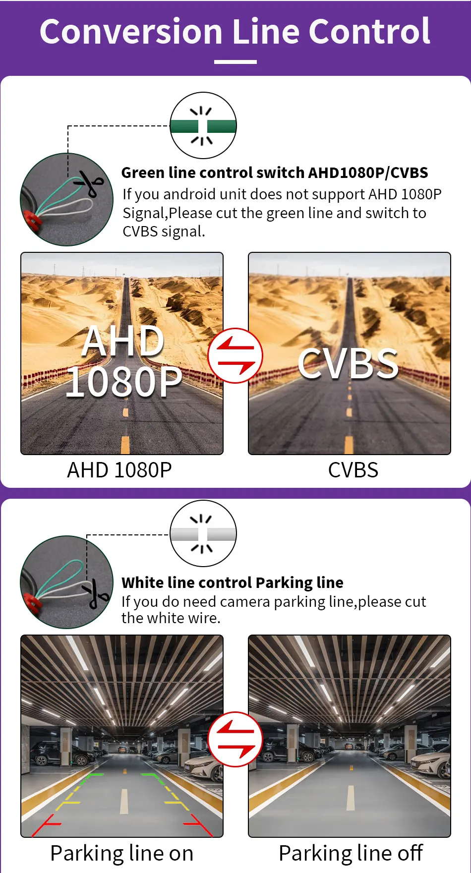 AHD 1080P Auto-Kofferraumklappen-Griff-Rückfahrkamera für Volkswagen Passat Golf Polo B7 Jetta Tiguan Touareg Audi A3 A4 A5 A6 – Detail 5