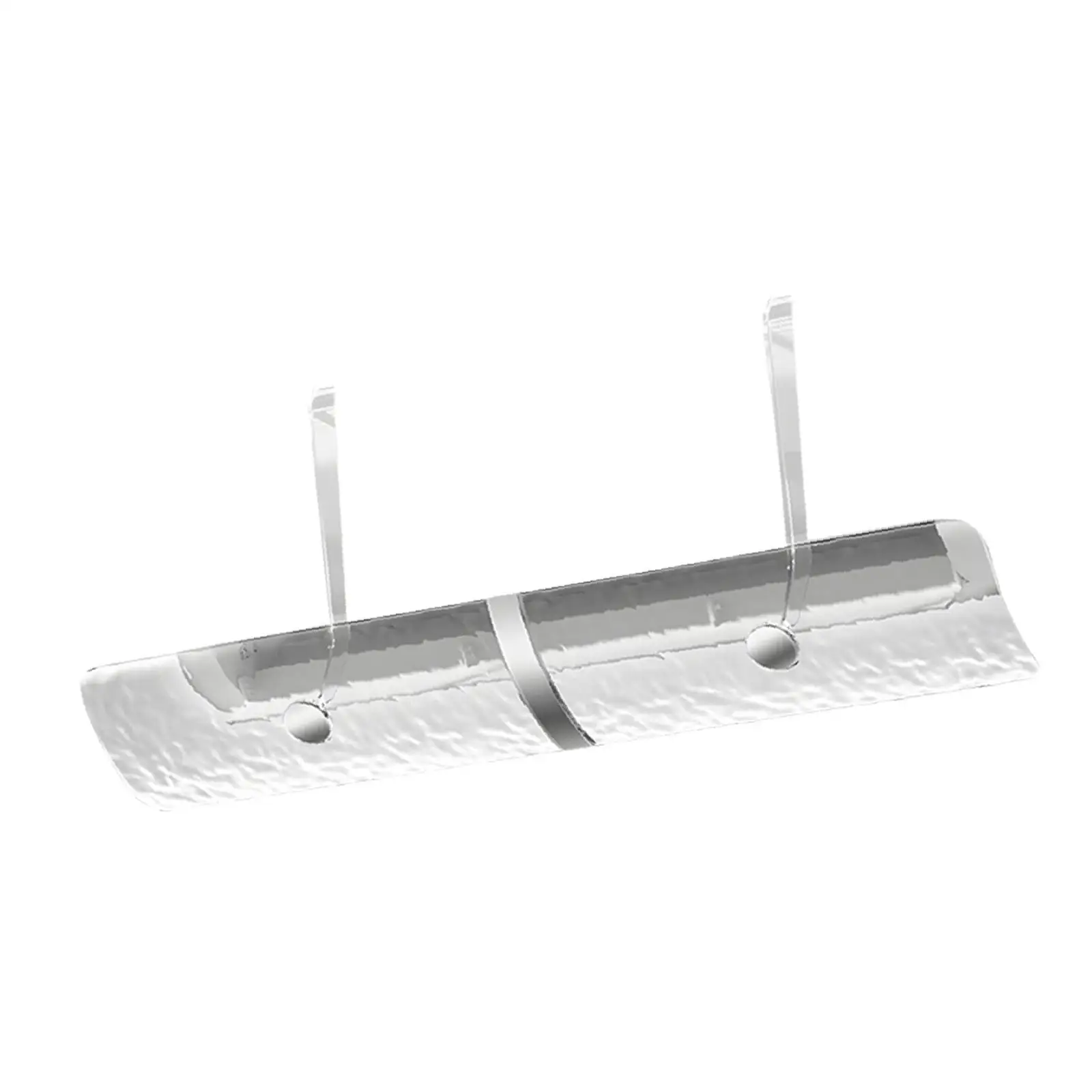 Transparent Air Conditioner Deflector Wind Direction Baffle 86x16.5cm Simple Installation Adjustable 180° Wind Guide Cover image 3