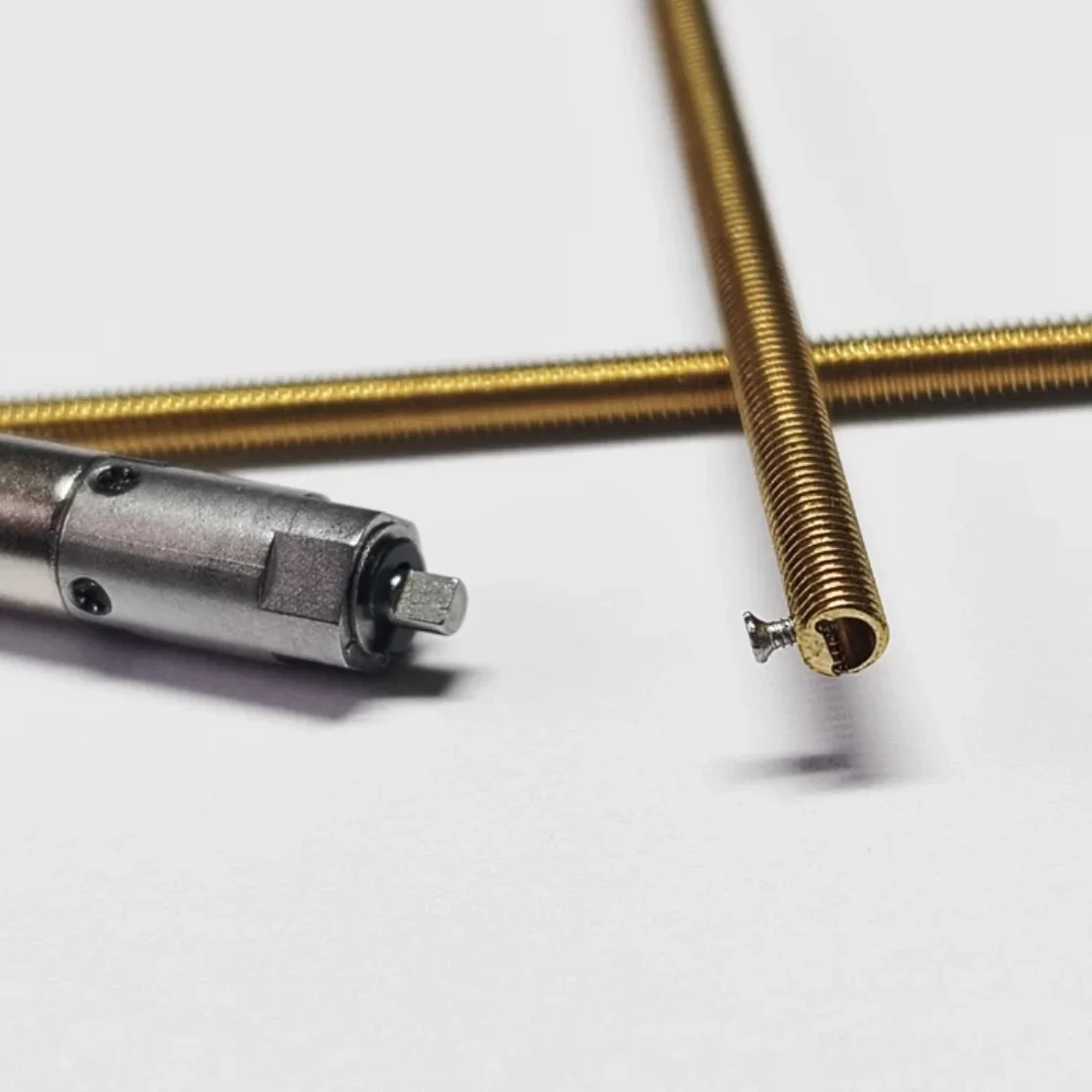 Shaft Sleeve Connector 2mm D-hole 1/2mm Brass Coupling DIY Model For 6MM Reduction Motor