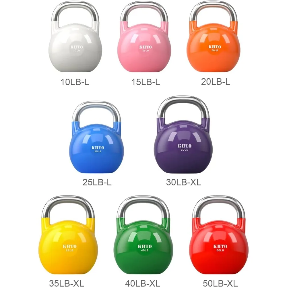 Kettle Bells –Competition Kettlebell 50 LB – Professional Grade Kettlebell for Fitness，Weightlifting – Durable and Strong Design