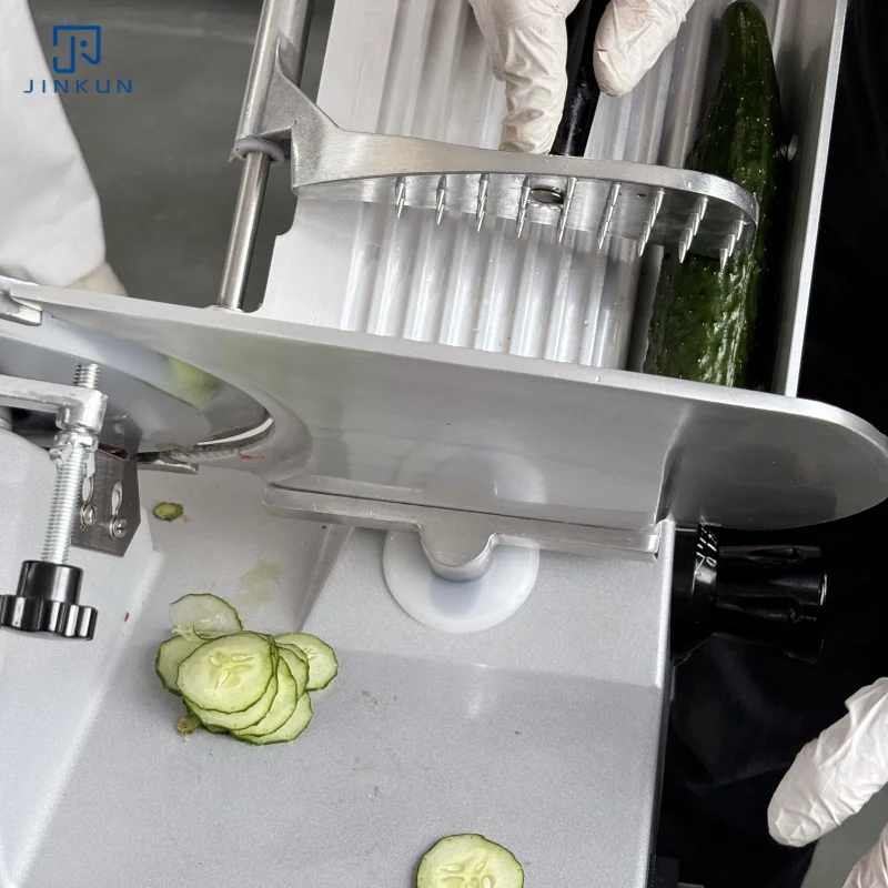 300mm 12Inch 320W 110/220V Commercial Home Use Electric Frozen Meat Slicer Adjustable For Hotels Restaurants Farm Retail Kitchen