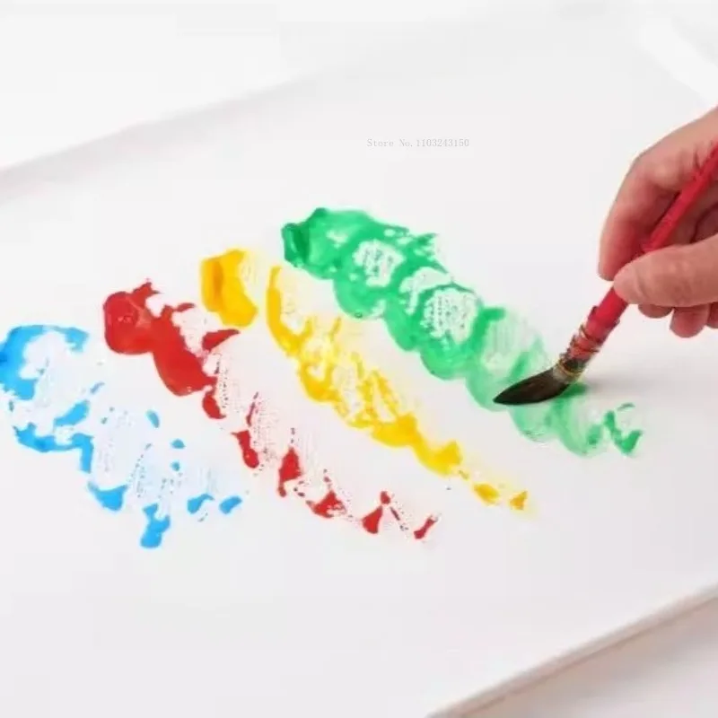 380mmX265mm Large-scale PP Material Painting Palette Art Supplies Student Watercolor/gouache/acrylic Oil Painting Creation Tools