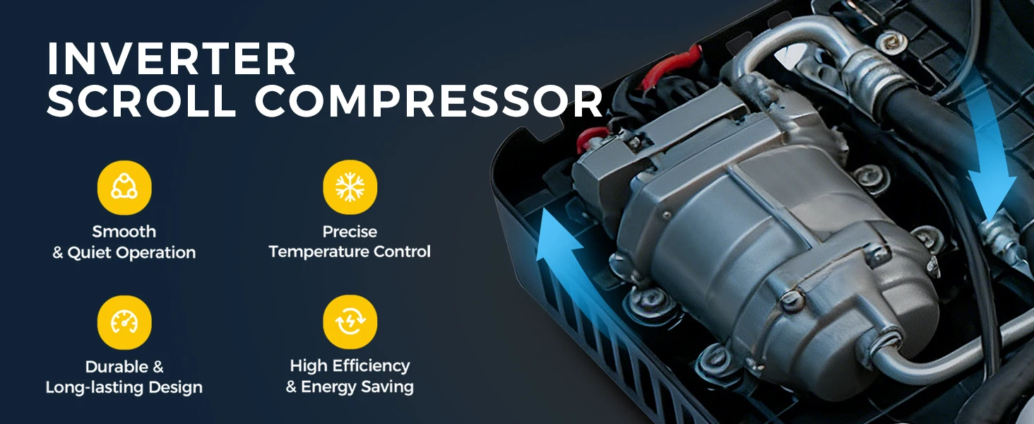 12V Semi Trucks Air Conditioning Cooling System 10000BTU Split Electric Parking Air Conditioner For Bus Van Tractor RV Caravan