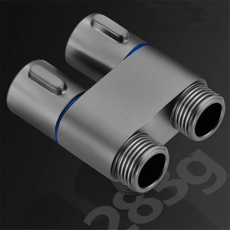 

Wall Mounted Gray Bidet Sprayer Set High Pressure Brass Double Use Bathroom Faucet with Toilet Bidet Spray Gun