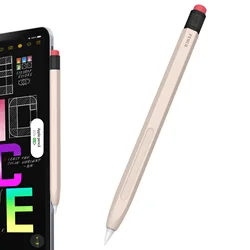 For Apple Pencil 2 pro Case iPad Pencil Case Duotone Silicone Funda Apple Pencil Cover Compatible Magnetic Charging