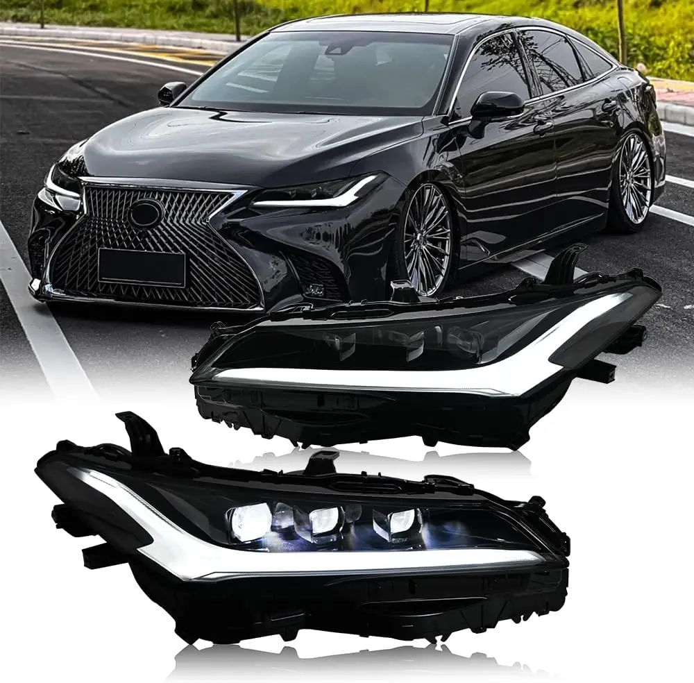 

1 комплект светодиодных фар в сборе для Toyota Avalon 2019-2022, все модели (фара в сборе), передние фары указателя поворота