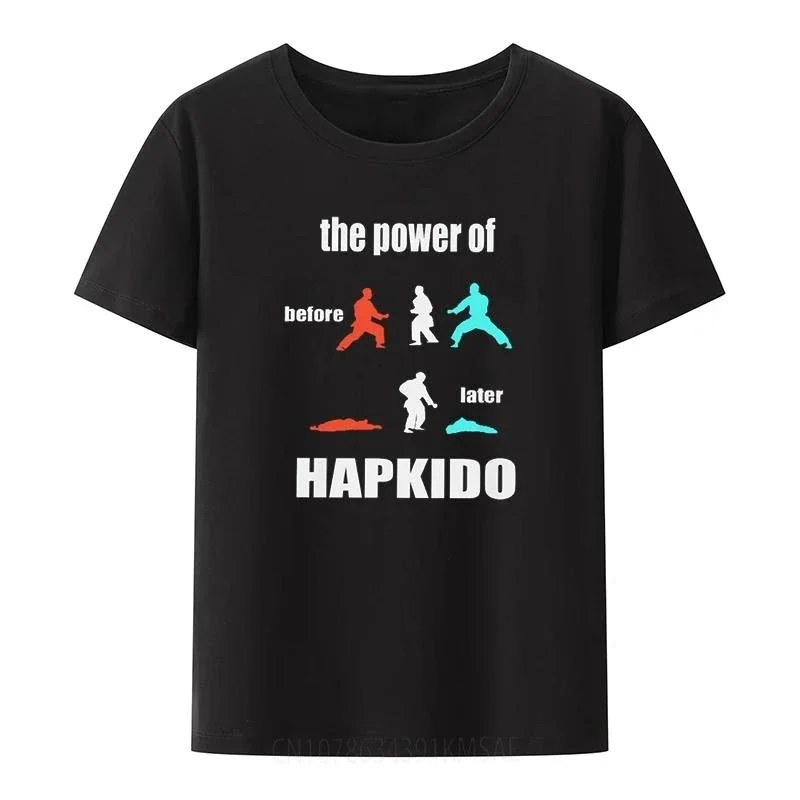 The Power of Hapkido Perfekt HapkidoinMen Women T-Shirt Unisex Fashion JapaneseStyle Male Clothing Casual Streetwear Camisetas