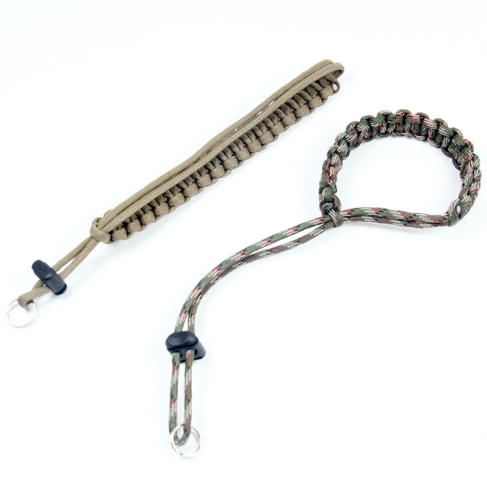 Universal Paracord Nylon Braided Adjustable Hand Lanyard Quick Release Comfort Antislip Camera Wrist Strap