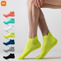 Xiaomi 5 Pairs profesyonel ince kaymaz nefes hiçbir ter spor çorap maraton basketbol koşu çorap atletik erkekler kadınlar