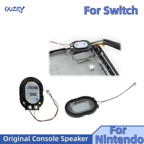Imagen 1 del producto Reemplazo de altavoz para Nintendo Switch, altavoz Original para consola, accesorios para consola, altavoces de alta calidad, 2/4/10 Uds.