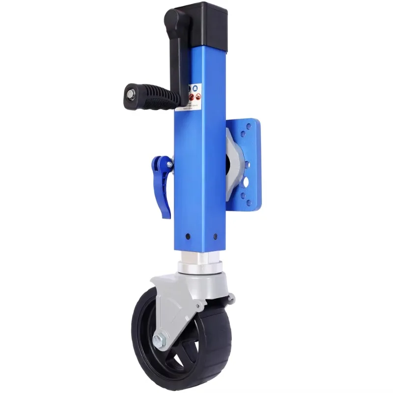 Heavy Duty Aluminum Trailer Jack, for Use on 3 In. X 5 In. Trailer Tongue, Max Load 1,800 Lbs