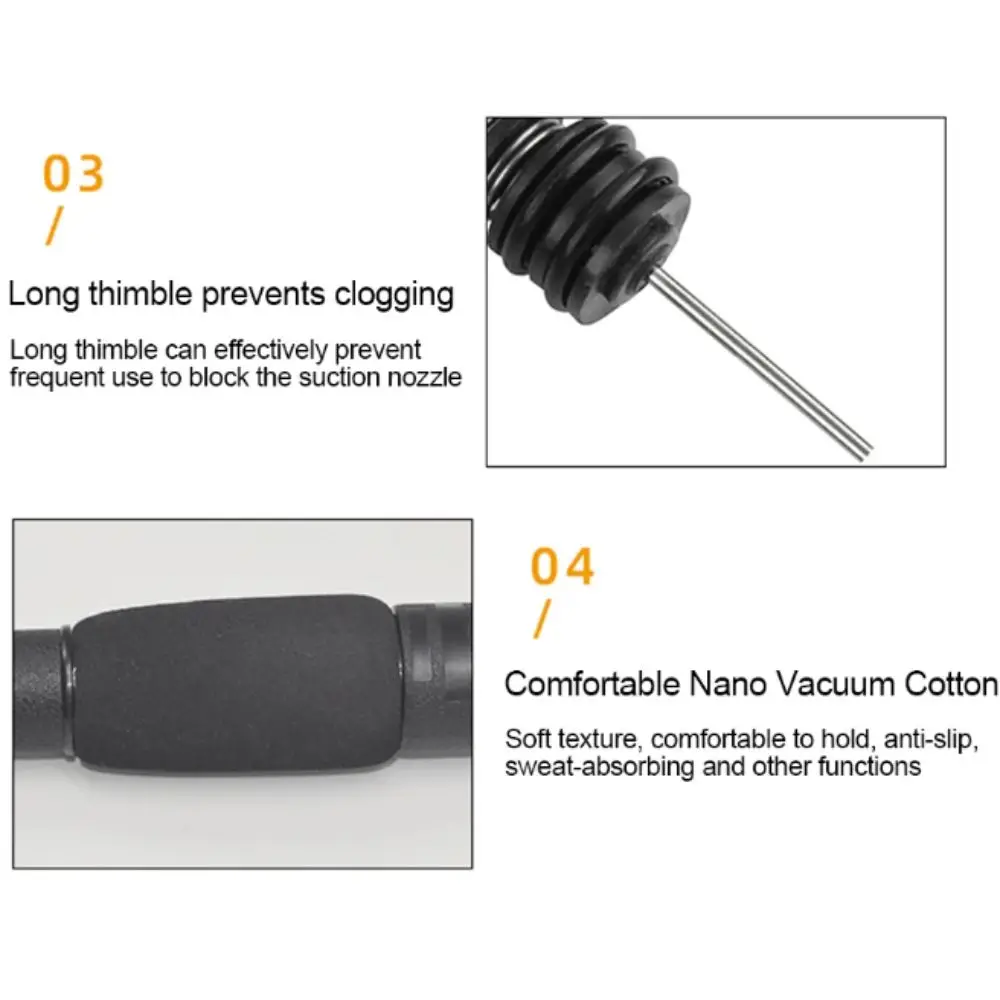 Aluminum Metal Desoldering Pump Hand Welding Suction Pen Soldering Sucker Metal Construction Removal Tool Desolder Tool