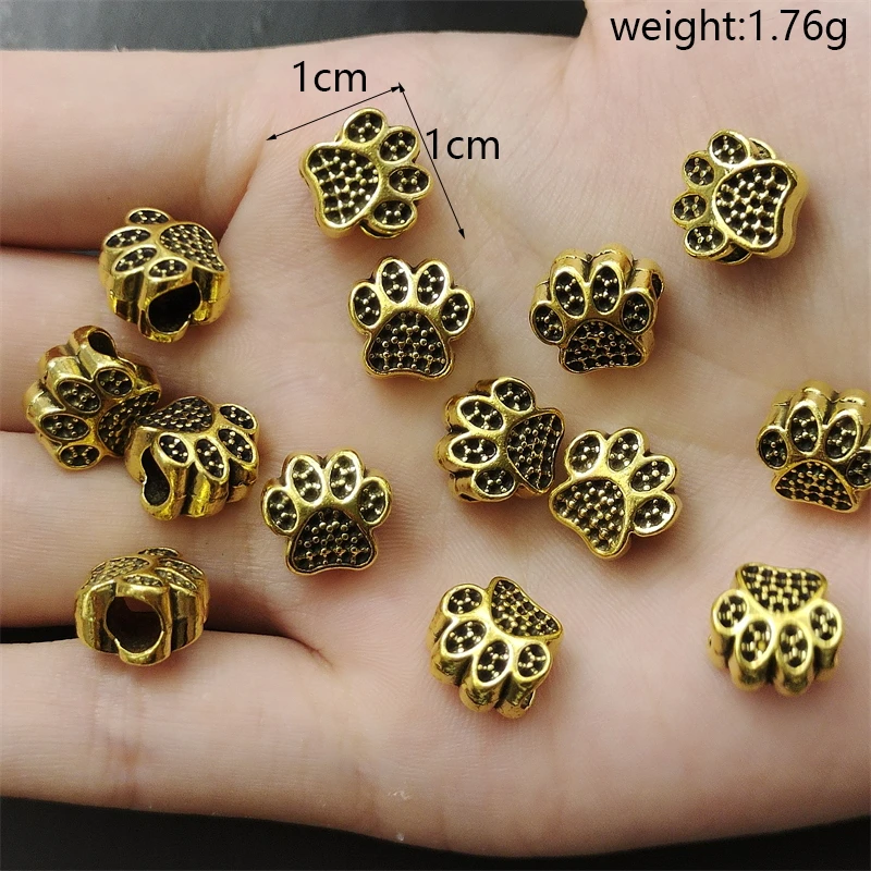 10pcs 4 Styles Crown Big Hole Pitting Uneven Perforated Septal Bead Used For Jewelry Making Bracelets And Necklaces Gasket Find