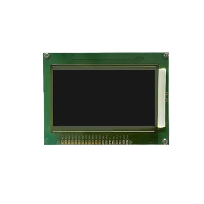 

STN positive display yellow-green screen 128X64LCM LCD module with word library 12864 graphics dot matrix LCD screen