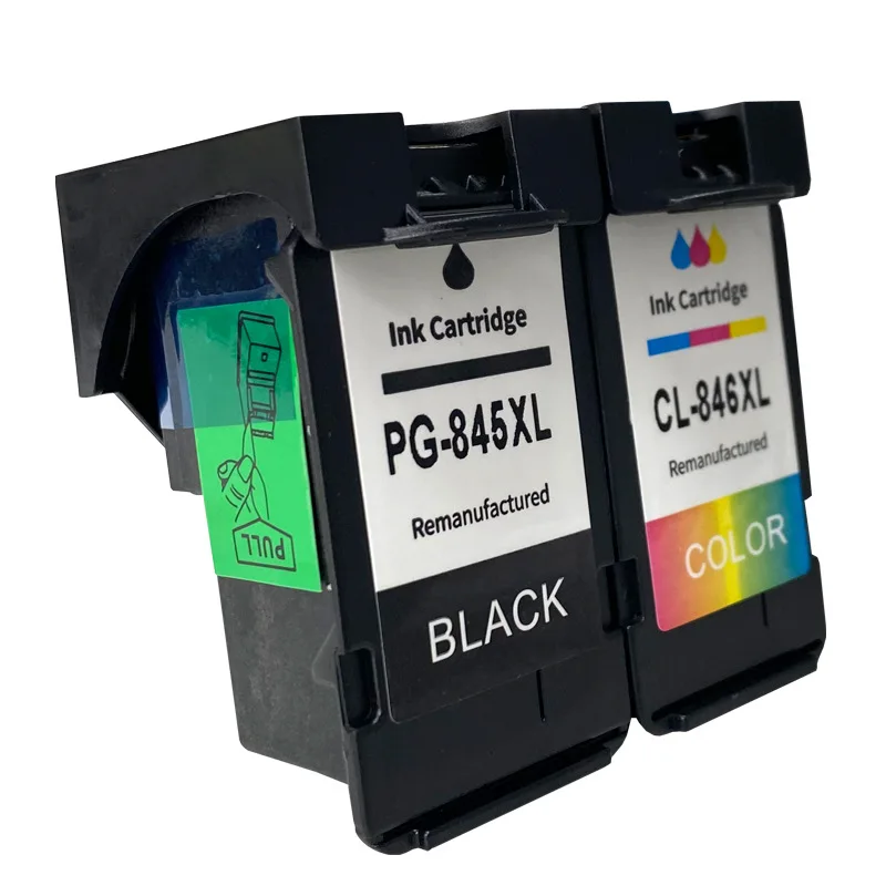 PG845XL CL-846XL cartucho de tinta compatibles para Canon PG-845XL CL-846XL cartucho de tinta TR4580 ip2880s TS208 MG2400 2580