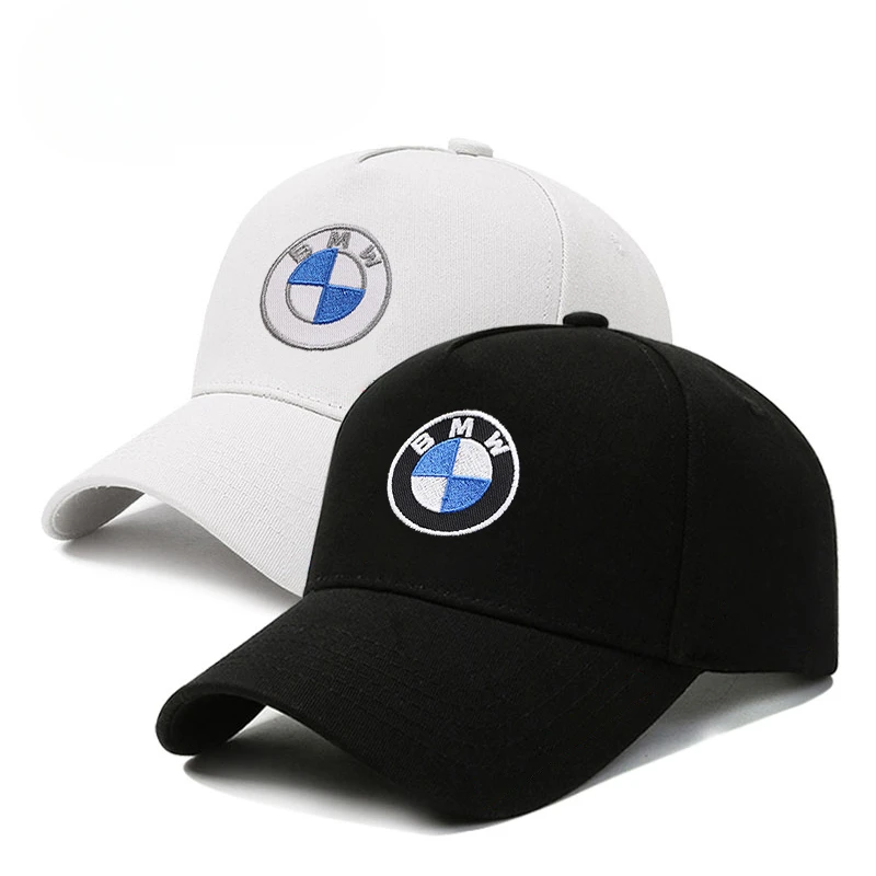 Cap Sports Sunshade Baseball Hat Car Badge Peaked for BMW E46 E90 E60 F30 F10 E39 E36 F20 G20 G30 E92 E87 E91 X5 E70 F11 E30 F31